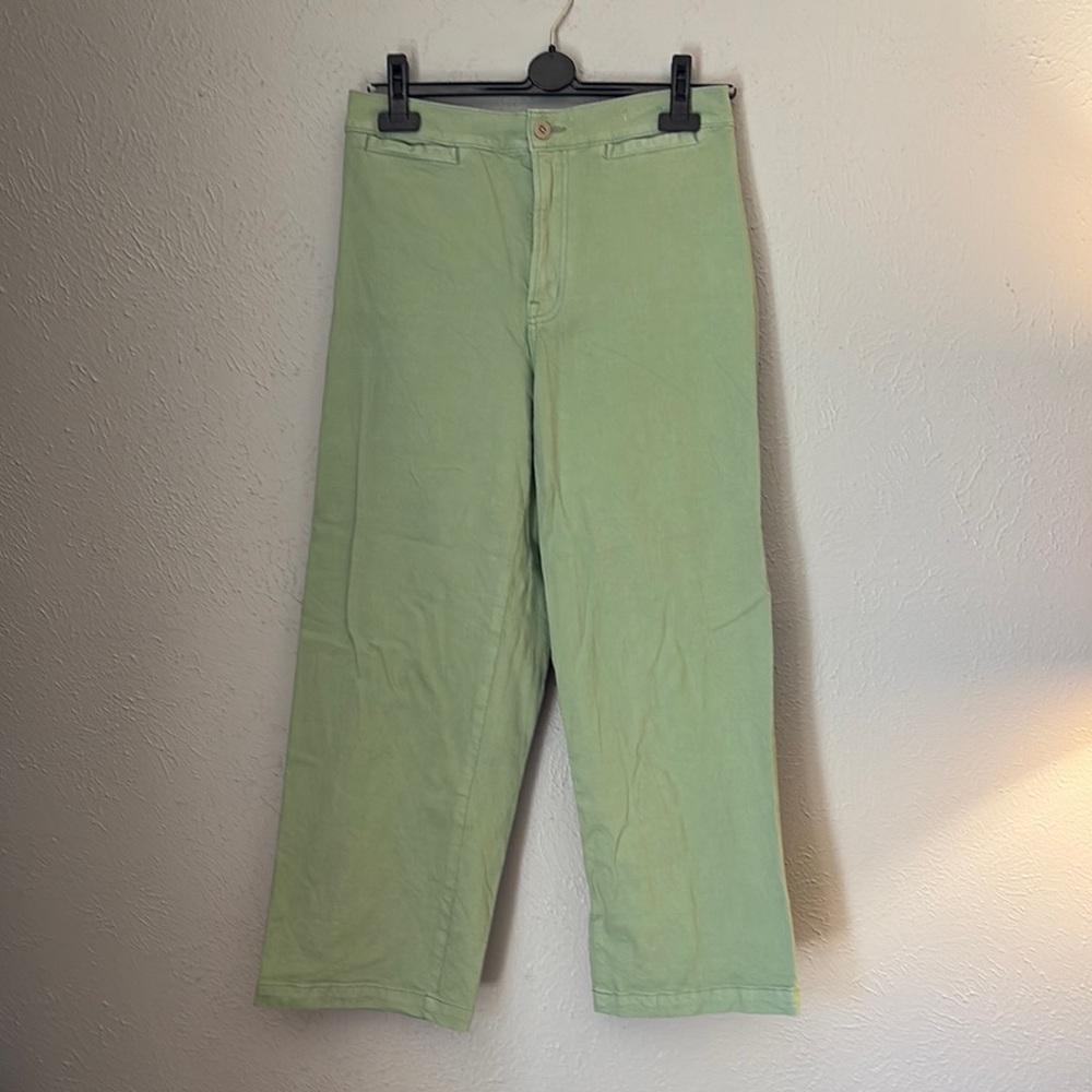 Madewell Emmett Wide-Leg Cropped Pants
